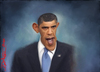 Cartoon: Barack Obama Caricature (small) by Dante tagged president barack obama caricature political cartoon politics