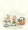 Cartoon: ... (small) by ms rainer tagged heimwerker rolli 
