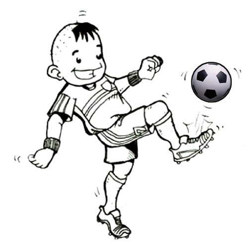 Cartoon: soccer boy (medium) by areztoon tagged soccer
