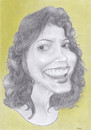Cartoon: susan sarandon (small) by areztoon tagged caricature susan sarandon colored pencil