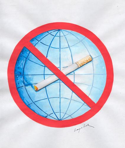 Cartoon: No Smoke (medium) by luka tagged smoke