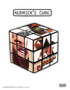 Cartoon: Kubricks Cube (small) by a zillion dollars comics tagged film culture toys