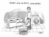 Cartoon: Laundry Day Again (small) by a zillion dollars comics tagged politics