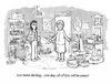 Cartoon: The Inheritance (small) by a zillion dollars comics tagged inheritance,family,clutter,hoarding,relationships,mother,daughter