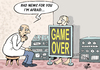 Cartoon: BAD NEWS... (small) by Vejo tagged doctor,health,diagnosis,patient