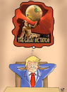 Cartoon: Please not Trump (small) by Vejo tagged trump,dictator,narcissist,danger,election,usa