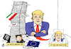 Cartoon: Trump and Enemies... (small) by Vejo tagged trump,narcissism,enemies,friends,immigrants,press,democrats,north,korea,iran,europe,fbi,everybody