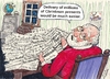 Cartoon: Christmas Wishes (small) by Alan tagged santa,letters,christmas,wishes,world,peace,weltfrieden,frieden,welt,pace,paz,mundial,paix,mondiale,mir,världsfred,weihnachtsbriefe