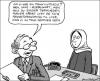 Cartoon: How to get a job. (small) by deleuran tagged jobs,muslims,religion,work