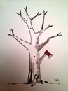 Cartoon: Tree (small) by Raoui tagged tree,axe