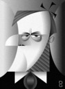 Cartoon: Richard Wagner (small) by spot_on_george tagged richard wagner caricature