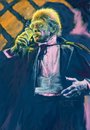 Cartoon: Dr. Jekyll and Mr. Hyde (small) by McDermott tagged drjekyllan,mrhyde,monstermovies,horror,classic,oldtv,mcdermott,scary