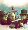 Cartoon: The 3 Stooges (small) by McDermott tagged the3stooges,comedy,tvland,moelarrycurly,mcdermott