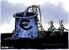 Cartoon: EURO (small) by toon tagged euro,crisis,greece,money,economy
