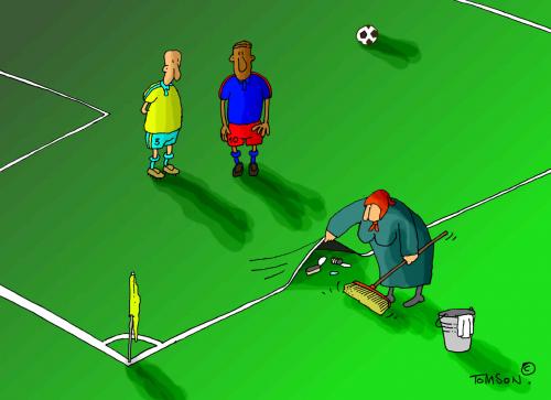 Cartoon: - (medium) by to1mson tagged football,futbol,pilka,nozna,sport