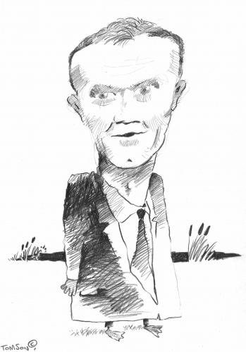 Cartoon: Tusk - polish prime minister (medium) by to1mson tagged tusk,polen,poland,polska,prime,minister