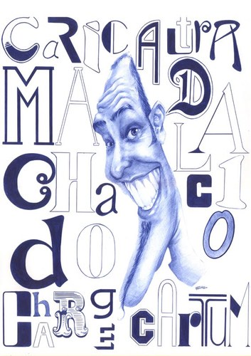 Cartoon: Dalcio Machado (medium) by manohead tagged caricatura,manohead,caricature