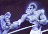 Cartoon: Caricatura Muhammad Ali (small) by manohead tagged manohead caricatura muhammad ali