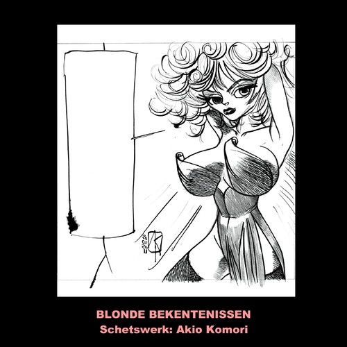 Cartoon: Blonde Bekentenissen Sketches 4 (medium) by Age Morris tagged tags,blondebekentenissen,blondeconfessions,aboutloveandlife,victorzilverberg,agemorris,akiokomori,schets,sketch