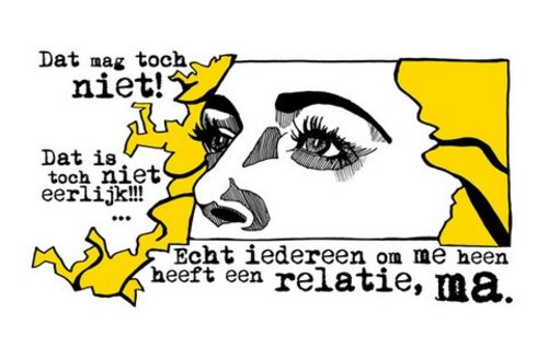 Cartoon: Allemaal buurmeisje - een (medium) by Age Morris tagged mobiel,gesprek,moeder,ma,relatie,kutkarel,hunkeren,seks,liefde,allemaalbuurmeisje,buurmeisje,allemaal,timvanbroekhuizen,agemorris