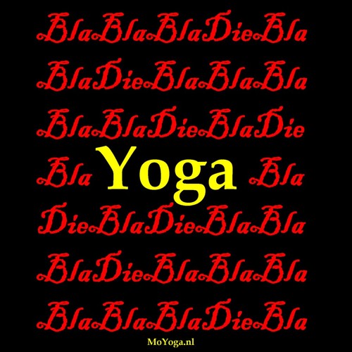 Cartoon: MH - BlaDieBlaBla Yoga (medium) by MoArt Rotterdam tagged yoga,yogawear,yogagear,yogashirt,blablayoga,justdoit,talktoomuch,yogapractice
