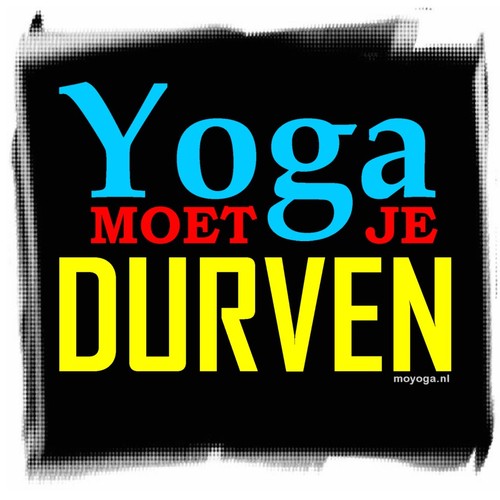 Cartoon: MH - Yoga moet je Durven (medium) by MoArt Rotterdam tagged yoga,durven,yogamoetjedurven,yogakleding,yogashirt,yogamok