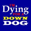 Cartoon: MH - Dying for a Down Dog (small) by MoArt Rotterdam tagged yoga,yogawear,downdog,downwardfacingdog,asana,dyingforadowndog,yogashirt