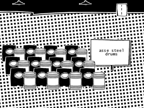Cartoon: asse (medium) by bob schroeder tagged asse,stell,drums,atom,endlager,zwischenlager