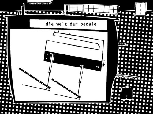 Cartoon: die welt (medium) by bob schroeder tagged welt,pedal