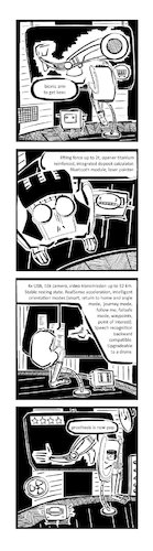 Cartoon: Ypidemi Bionics (medium) by bob schroeder tagged bionic,arm,limb,cyborg,prosthesis,superhuman,exo,skeleton,comics,ypidemi