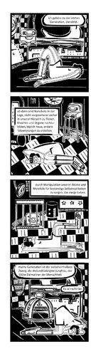 Cartoon: Ypidemi Tod (medium) by bob schroeder tagged bot,nanobot,leben,tod,sterben,selbstreplikation,generation,ypidemi,comic