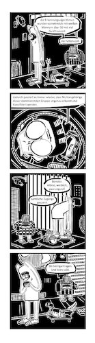 Cartoon: Ypidemi Überwachung (medium) by bob schroeder tagged überwachung,gesichtserkennung,kamera,ki,ai,algorithmus,ypidemi,comic