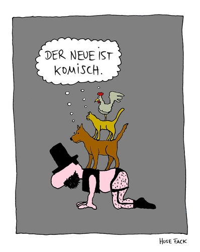 Cartoon: Bremer Stadtmusikanten (medium) by Huse Fack tagged bremer,stadtmusikanten