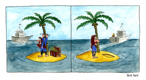 Cartoon: Capitalism for beginners (medium) by Huse Fack tagged kapitalismus,capitalism