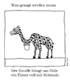 Cartoon: Was gesagt werden muss (small) by Huse Fack tagged grass,gedicht