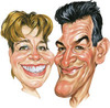 Cartoon: exaggerated caricatures (small) by jubbileeart tagged caricature