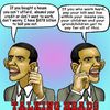 Cartoon: Talking Heads (small) by saltpppr tagged obama,barack,american,politics