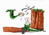 Cartoon: Deutscher Michel (small) by Skowronek tagged merkel,deutschland,kaa,flüchtlingspolitik