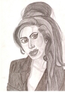 Cartoon: amy winehouse (small) by paintcolor tagged amy,winehouse,singer,rock,star,legend