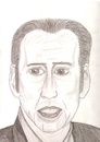 Cartoon: nicolas cage (small) by paintcolor tagged nicolas,cage,actor,famous,hollywood