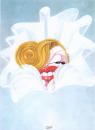 Cartoon: Marilyn Monroe (small) by Jesse Ribeiro tagged caricature,woman,illustration,portrait,movie,hollywood
