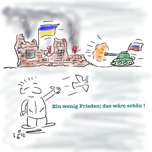 Cartoon: Frieden (medium) by legriffeur tagged frieden,legriffeur61,cartoon,cartoons,europa,ukrainekonflikt,ukrainekrieg,russland,putin,politik,außenpolitik,deutschland,krieg,friedenauferden