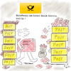 Cartoon: Briefwahl (small) by legriffeur tagged bundestagswahl,wahlen,bundestagswahl2021,briefwahl,post