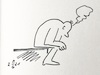 Cartoon: Der Denker (small) by legriffeur tagged denker,nachdenken,denken,überlegen