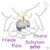 Cartoon: Ein bisschen Frieden (small) by legriffeur tagged frieden,weltfrieden,welt,krieg,kriege,peace,shalom,paix,friedeauferden
