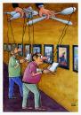 Cartoon: Jury (small) by Makhmud Eshonkulov tagged jury arts