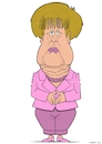 Cartoon: Angela Merkel (small) by Christoon tagged angela,merkel,cdu,politiker,deutschland,kanzlerin