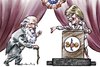 Cartoon: Darwin_Bachelet (small) by Bob Row tagged darwin chile bachelet science evolution anniversary