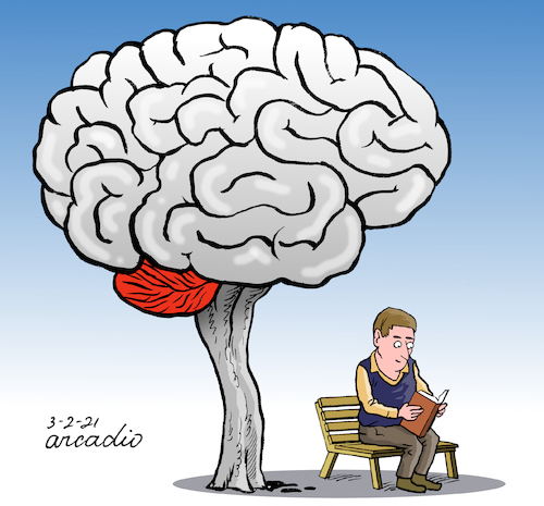 Cartoon: Intellectual growth. (medium) by Cartoonarcadio tagged books,activities,culture,reading,human,knowledge
