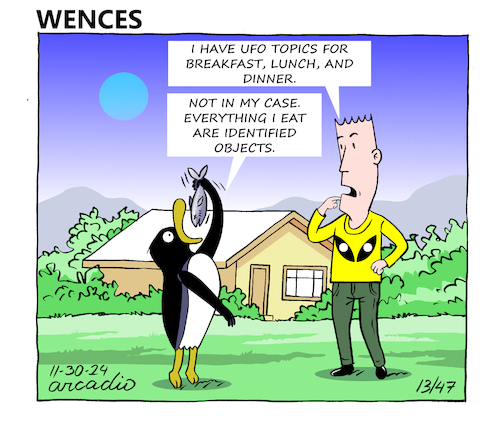 Cartoon: The adventures of Wences (medium) by Cartoonarcadio tagged comic,wences,humor